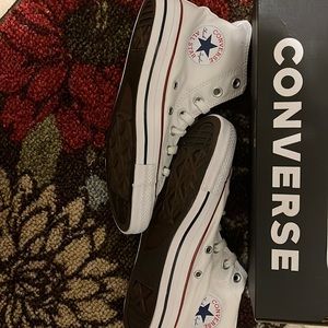 white converse!! never worn